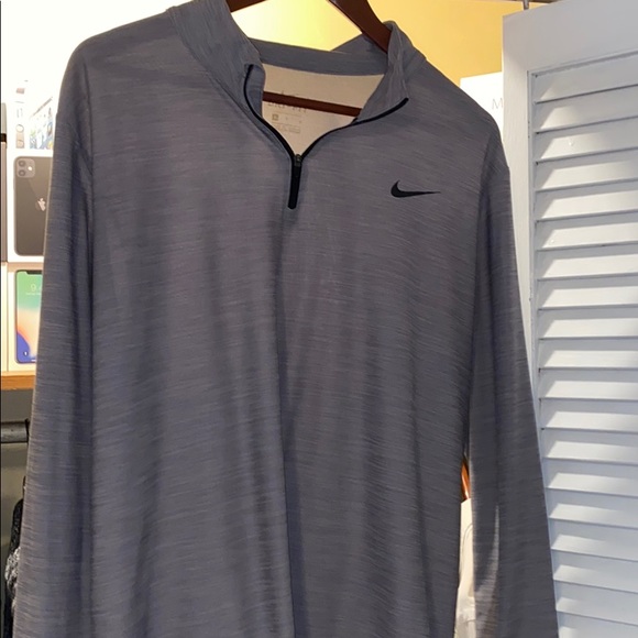 Nike Men’s Large Dri-Fit Zip - Picture 1 of 1